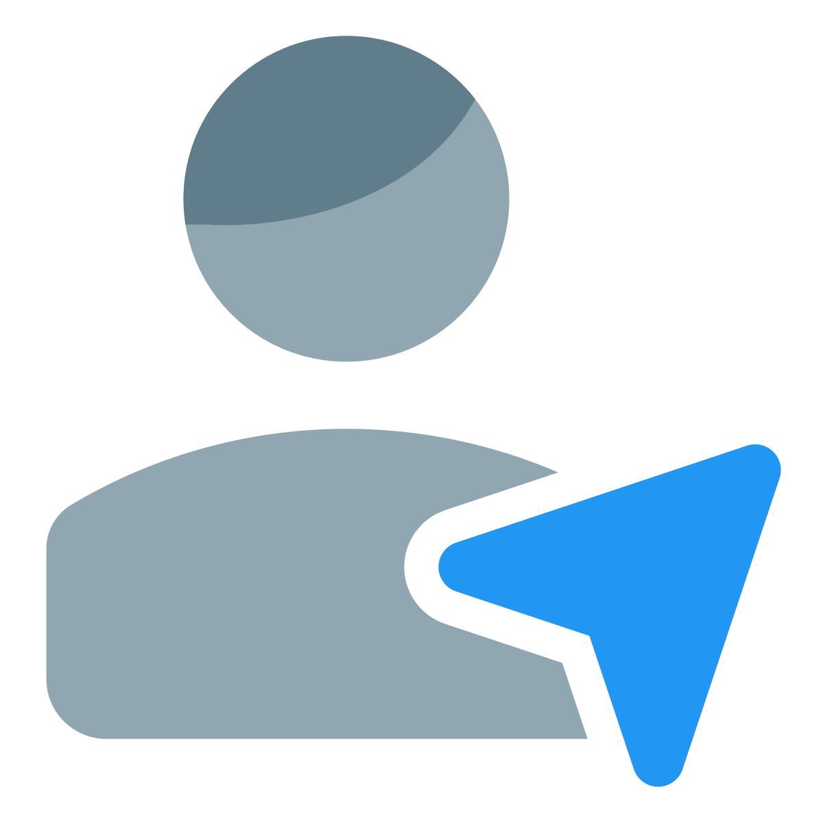 person location tracking icon