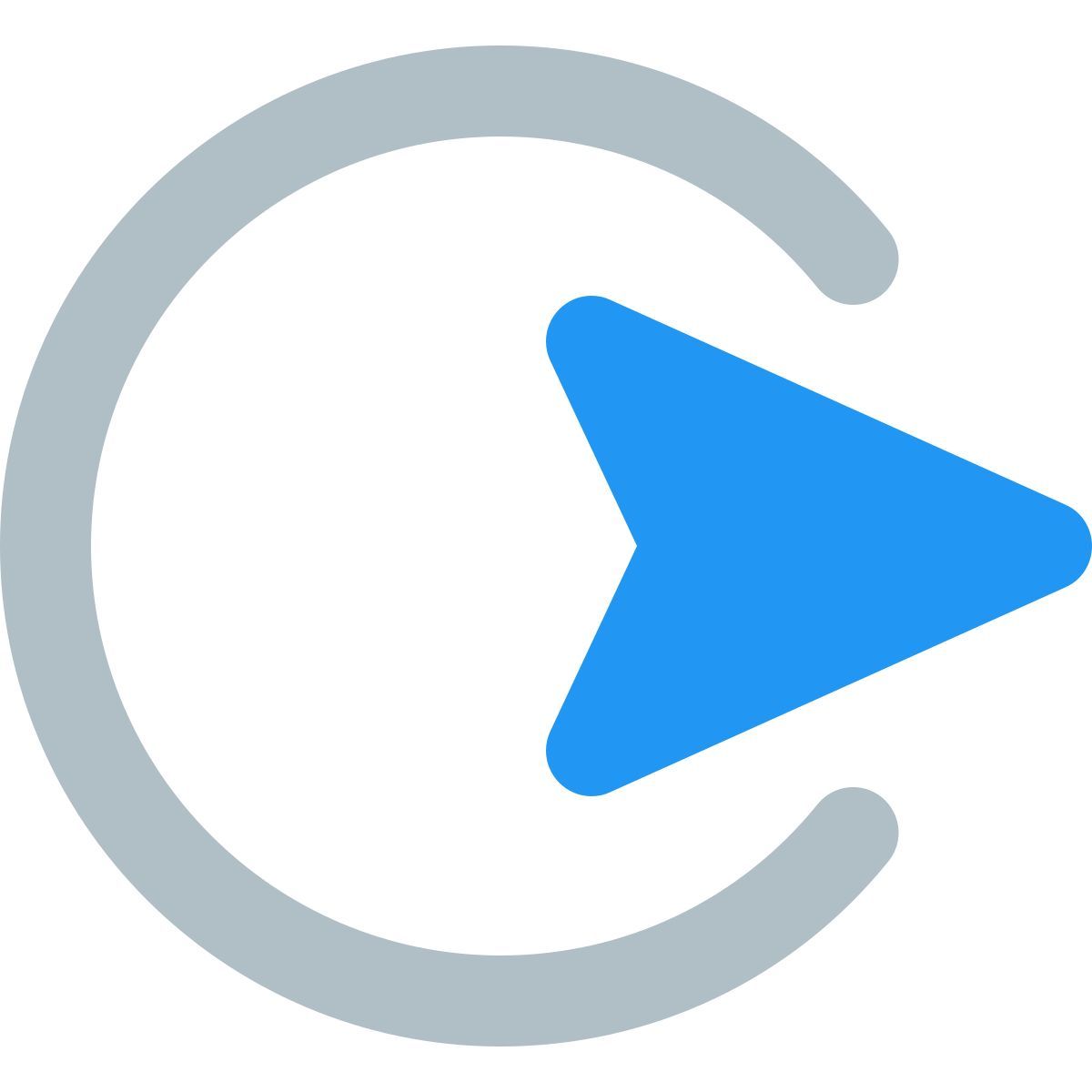 arrow pointing right icon