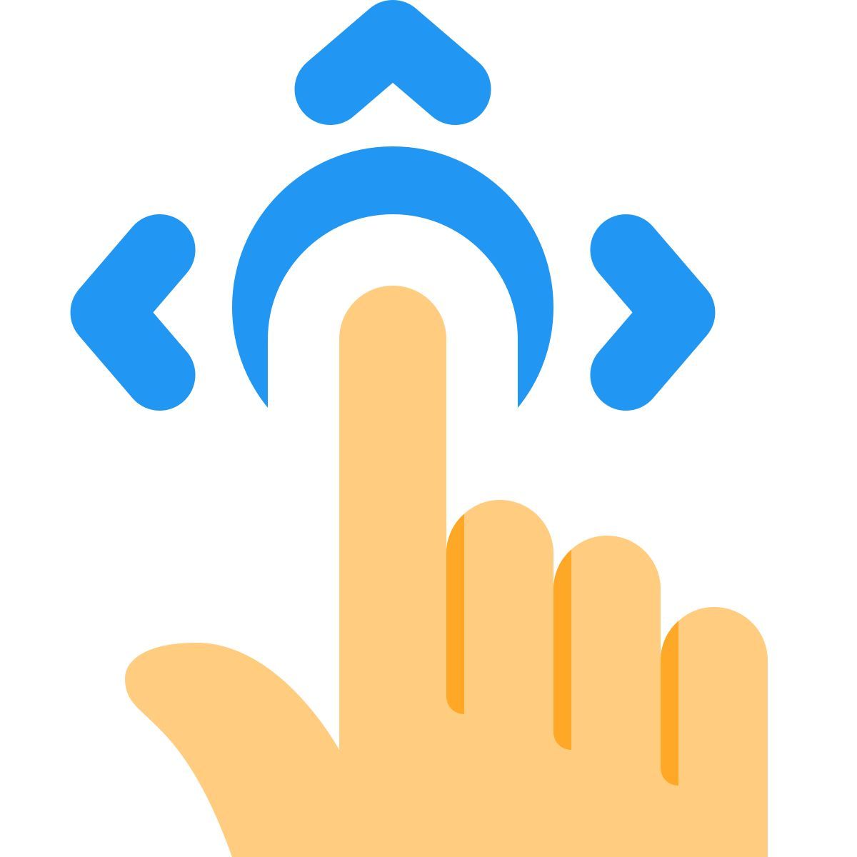 Gesto de movimiento icon