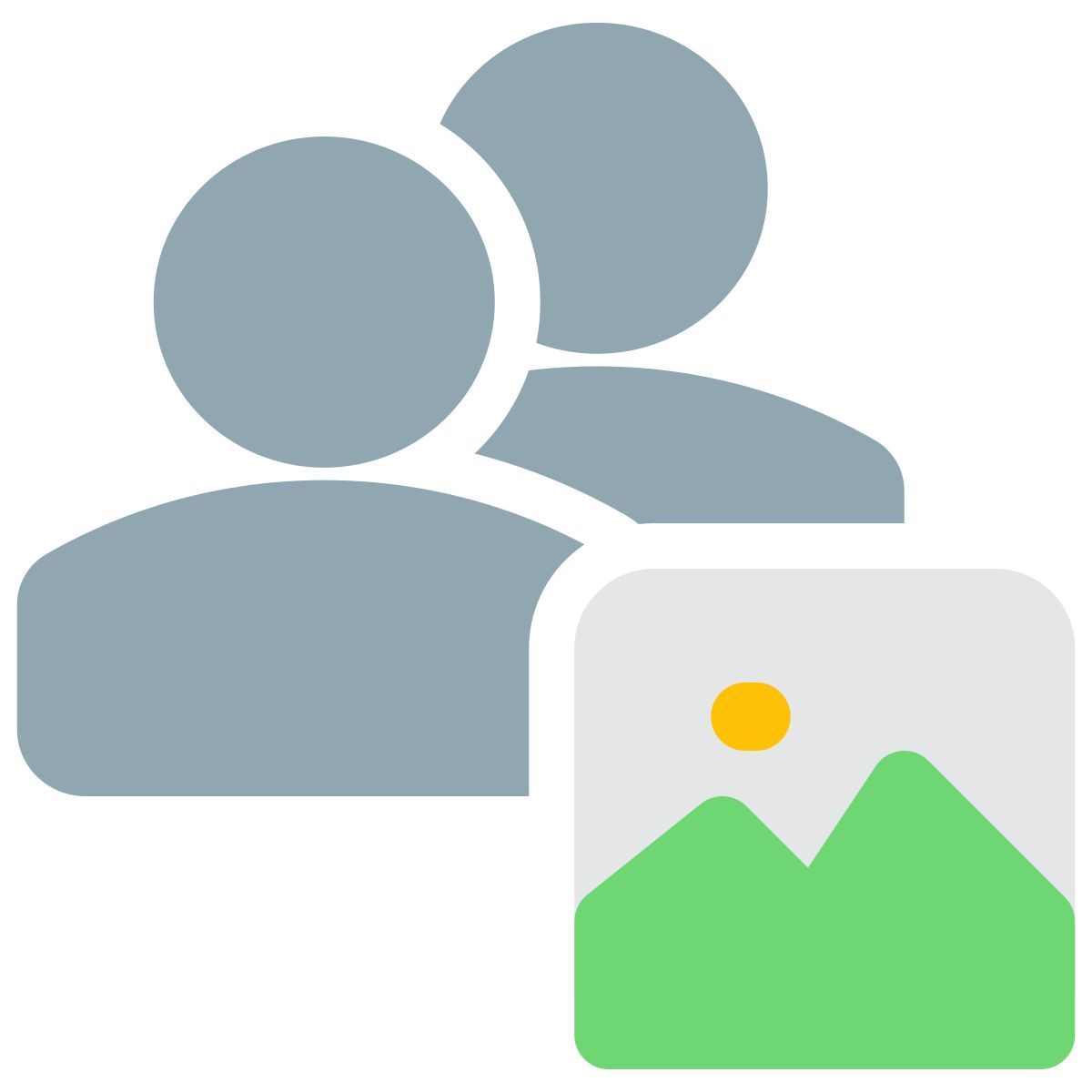 group photo icon