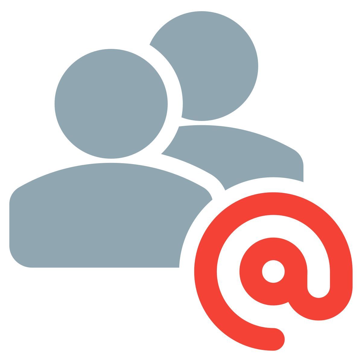 groupe de courrier électronique icon
