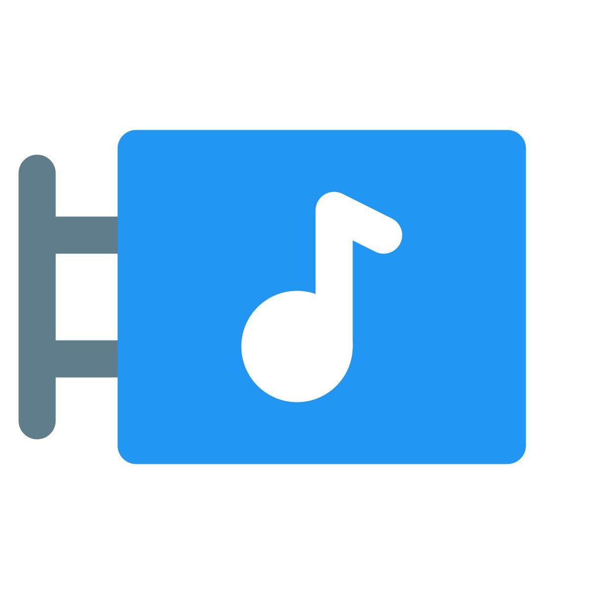 야외 음악 표지판 icon