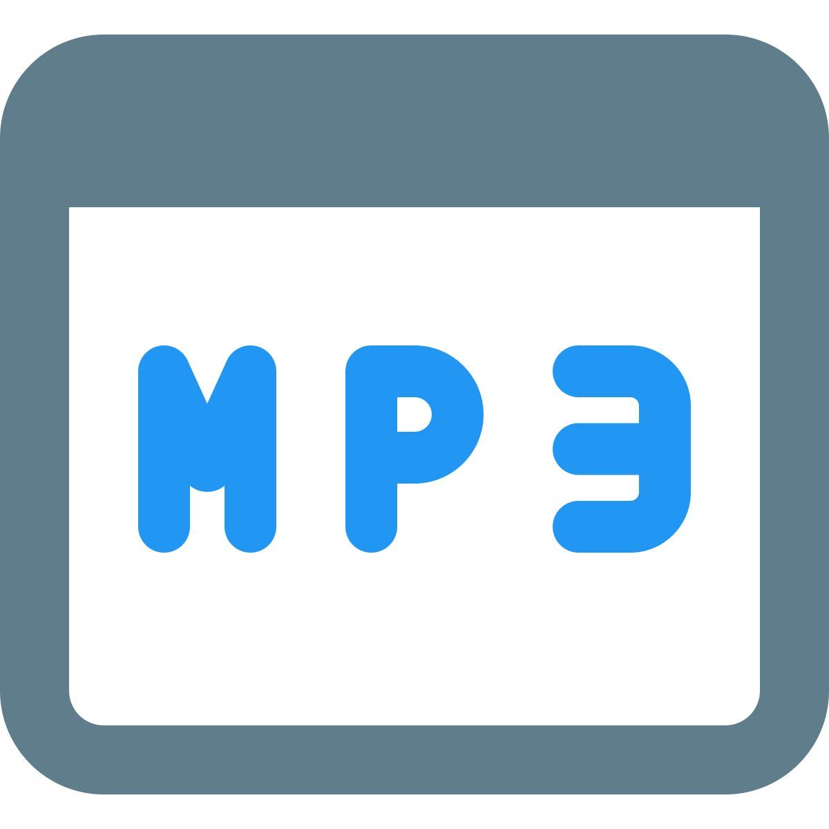 mp3 창 icon