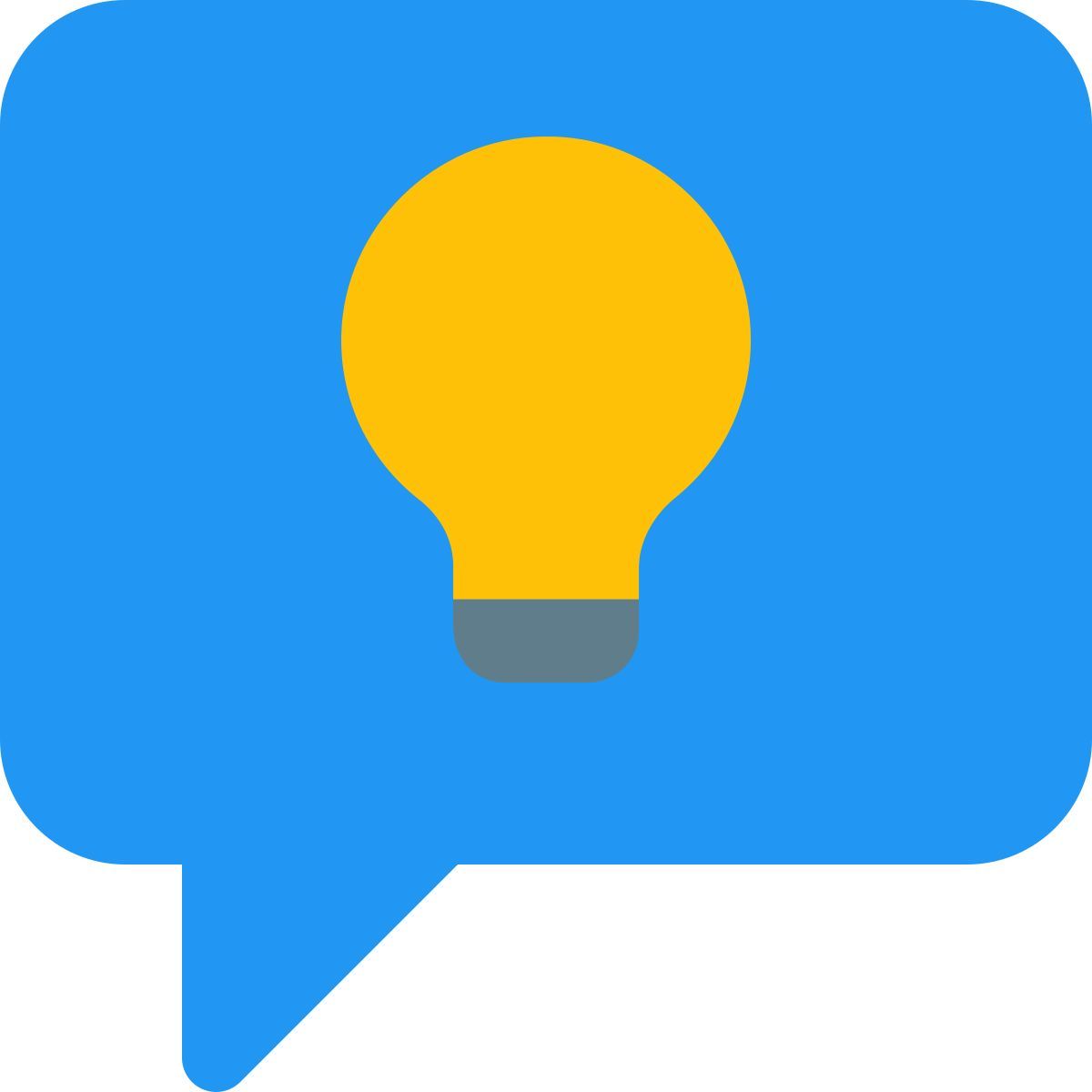 new idea message icon