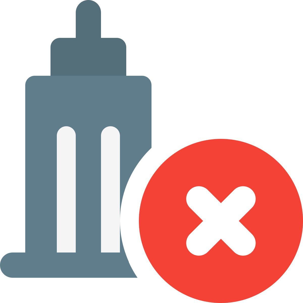blocked company icon