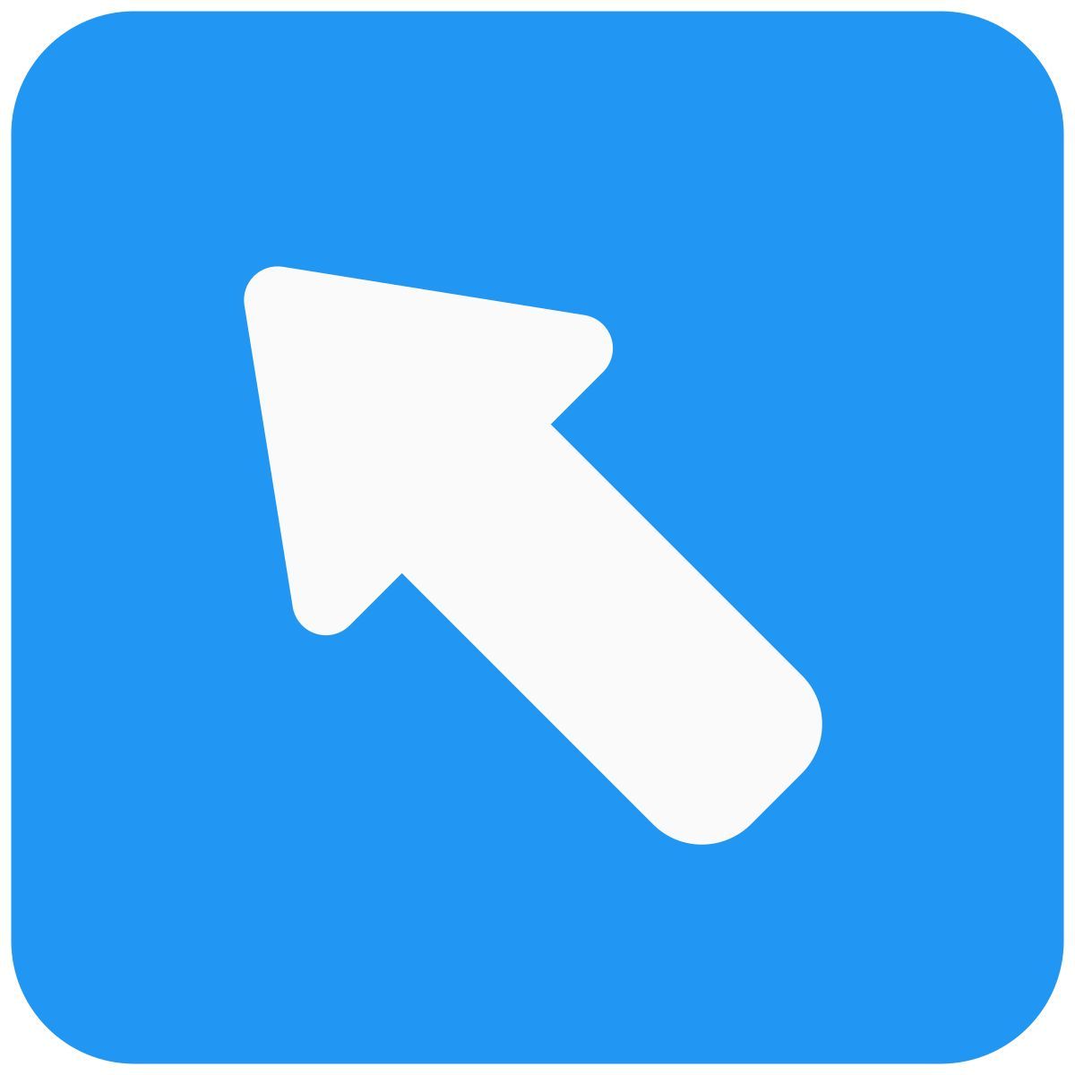 nordwestliche richtung icon