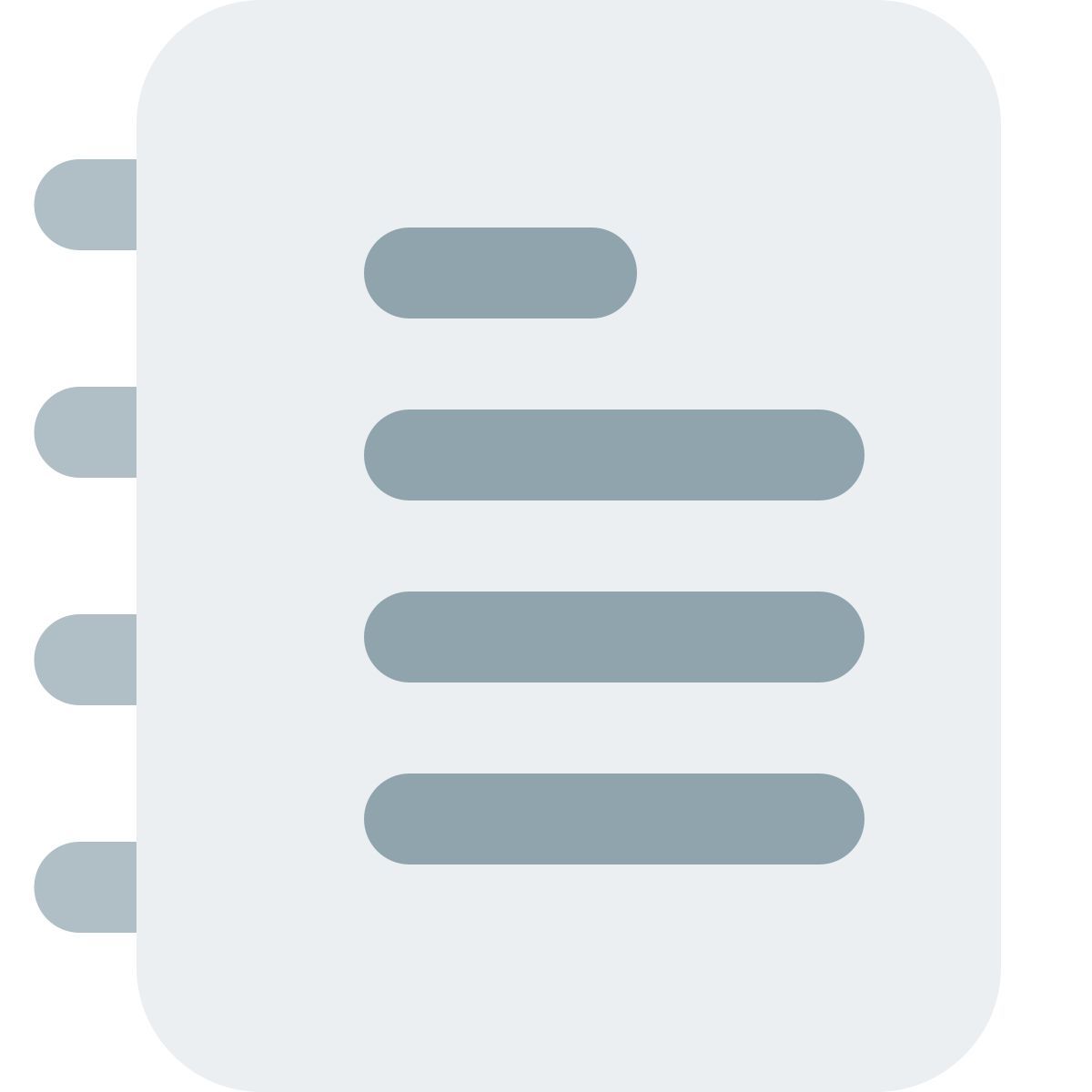 Cahier à spirale icon