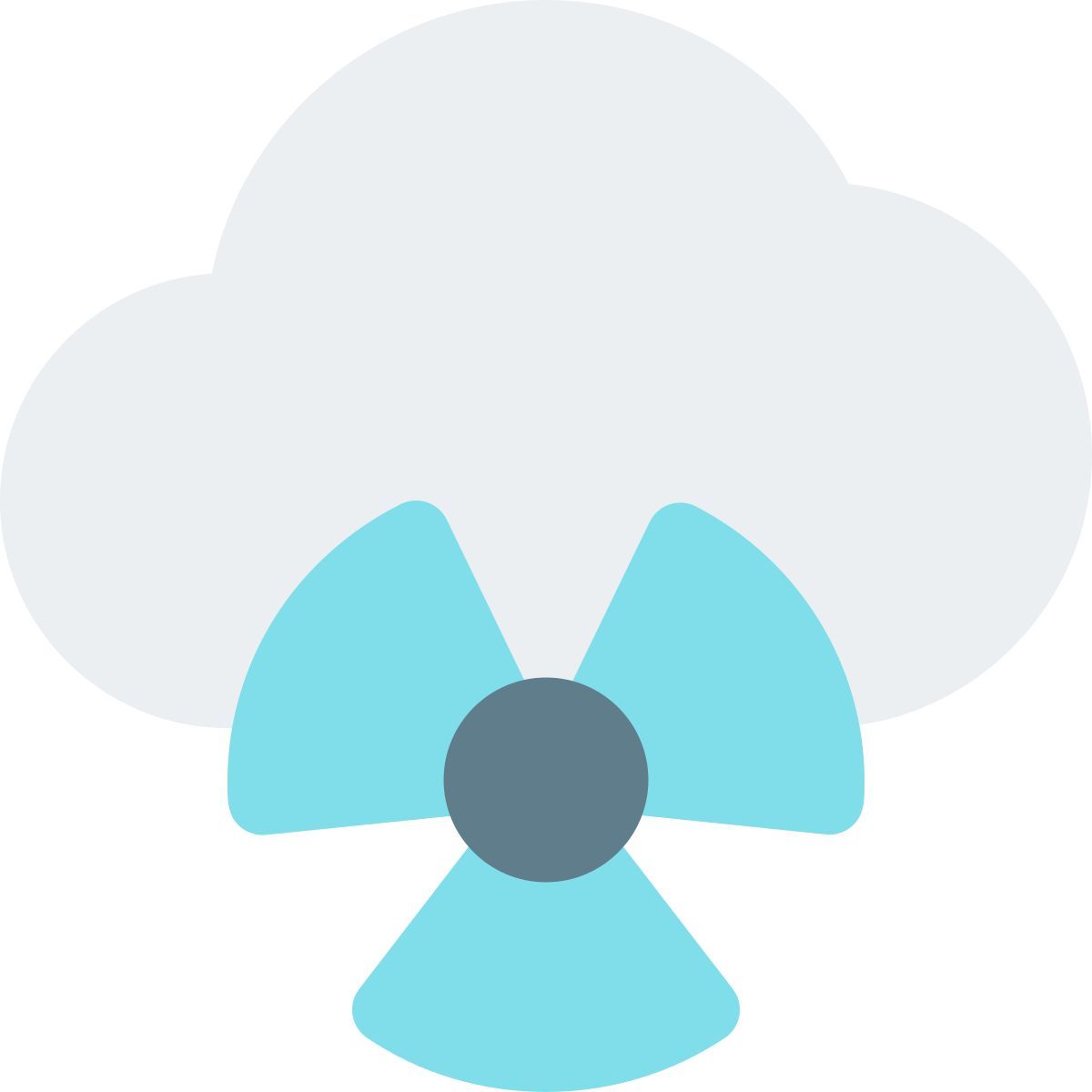 nuclear cloud icon