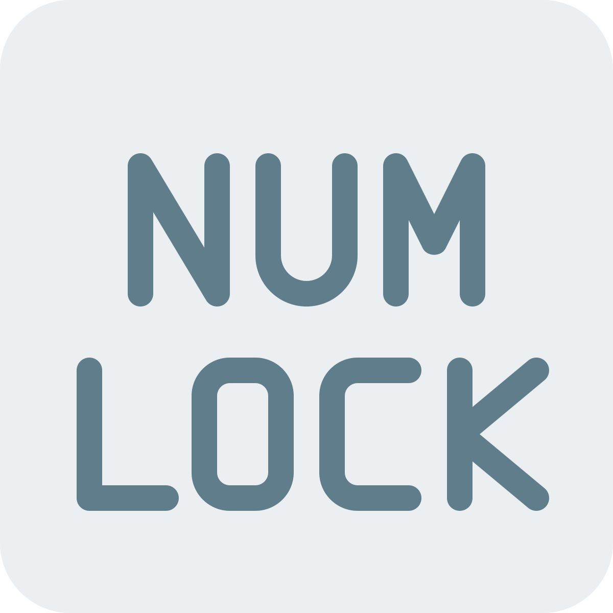 num lock icon