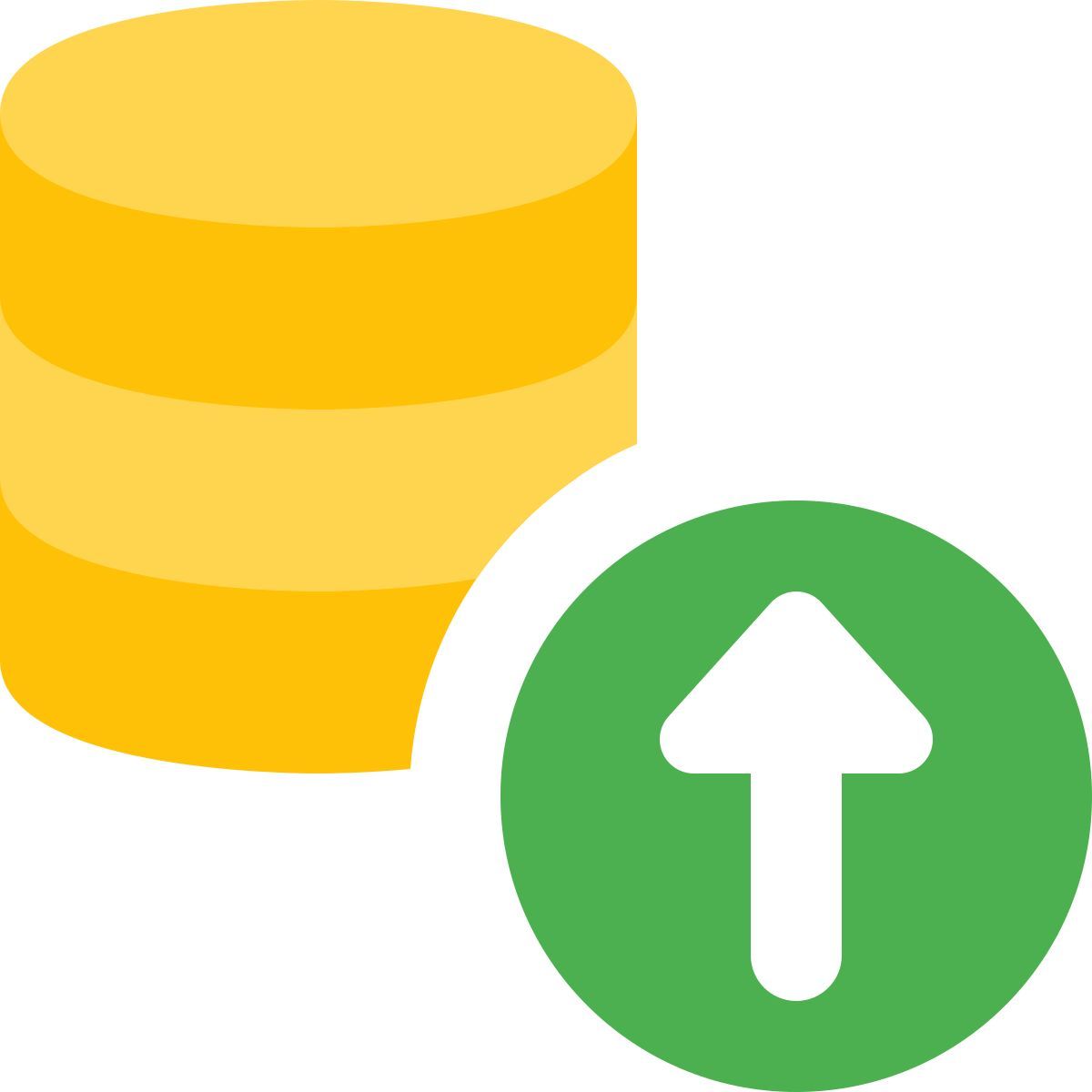 database upload icon