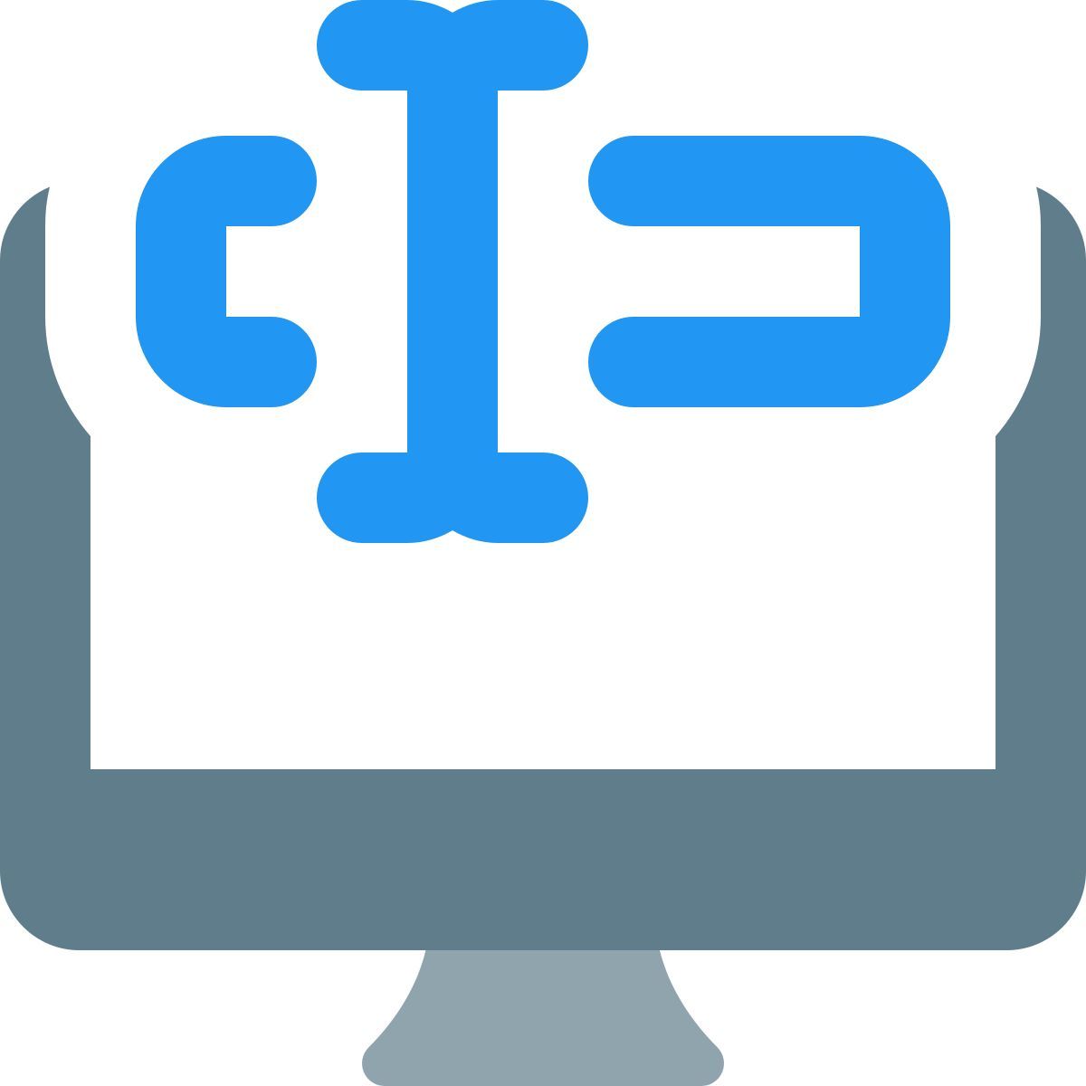 digitação na área de trabalho icon