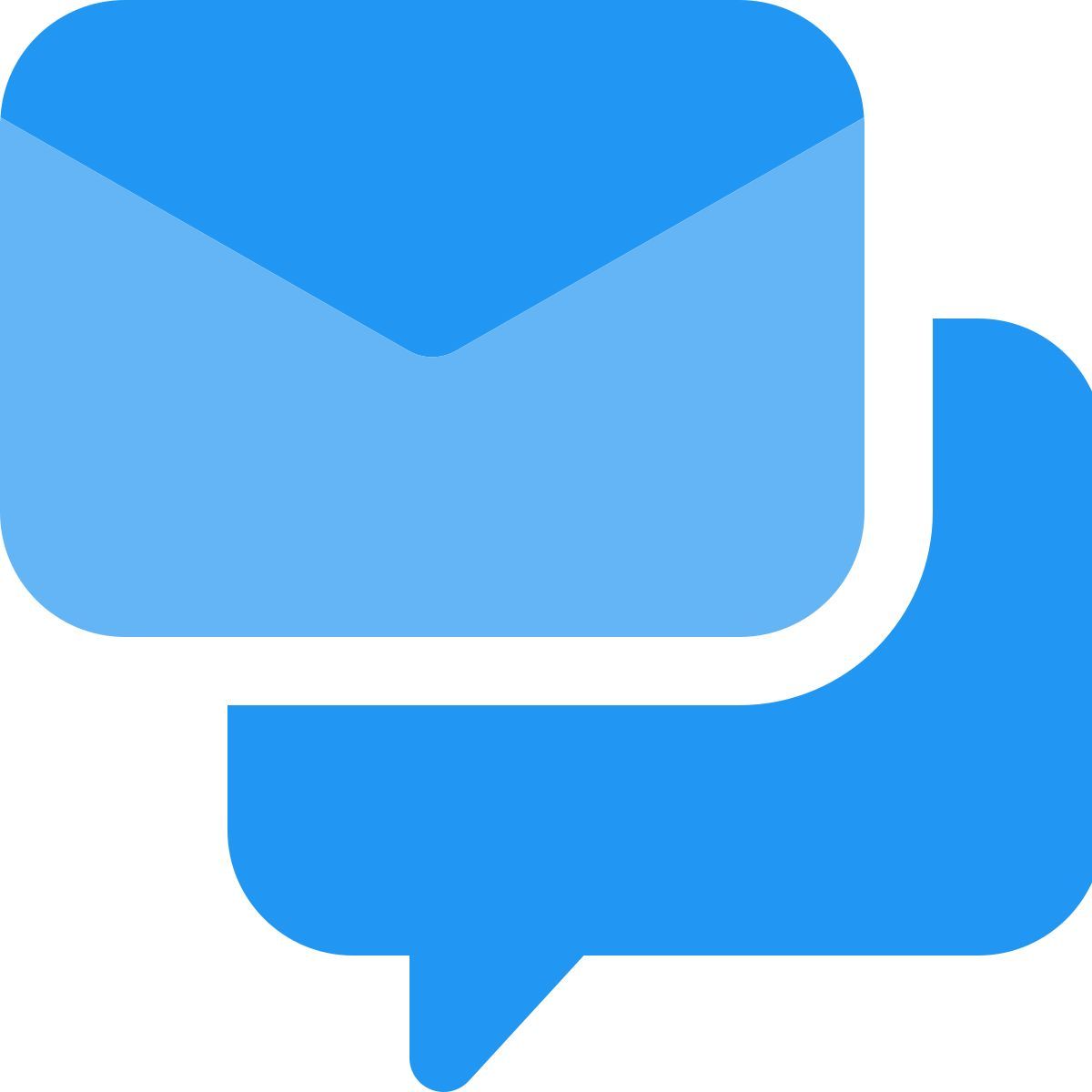 이메일을 통한 대화 icon