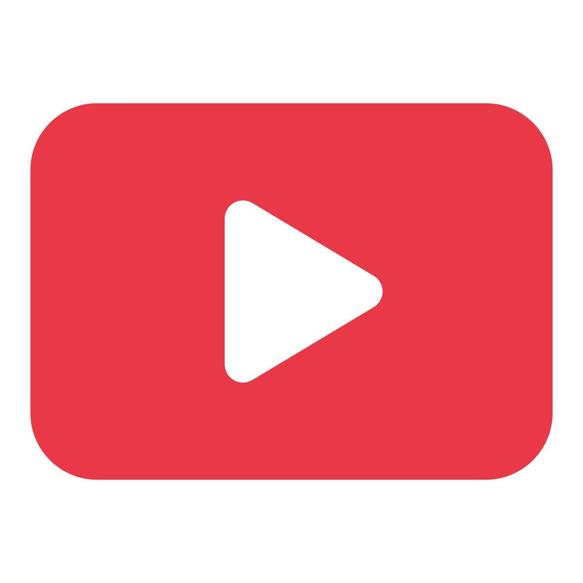 youtube logo icon