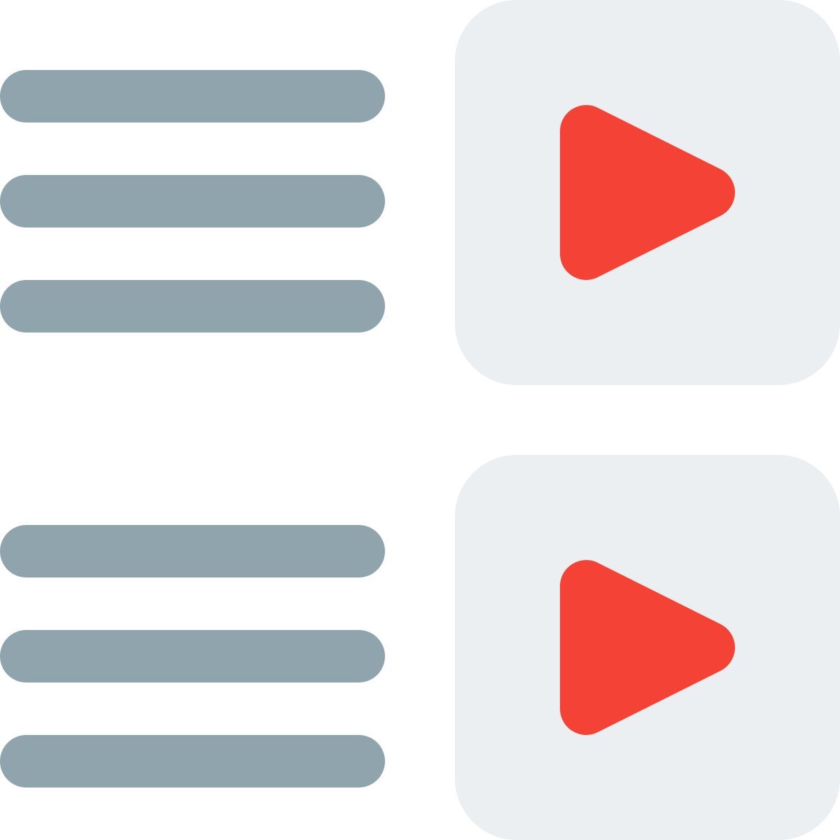 comparaison vidéo icon