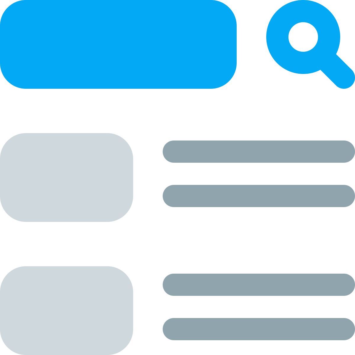 layout de pesquisa icon