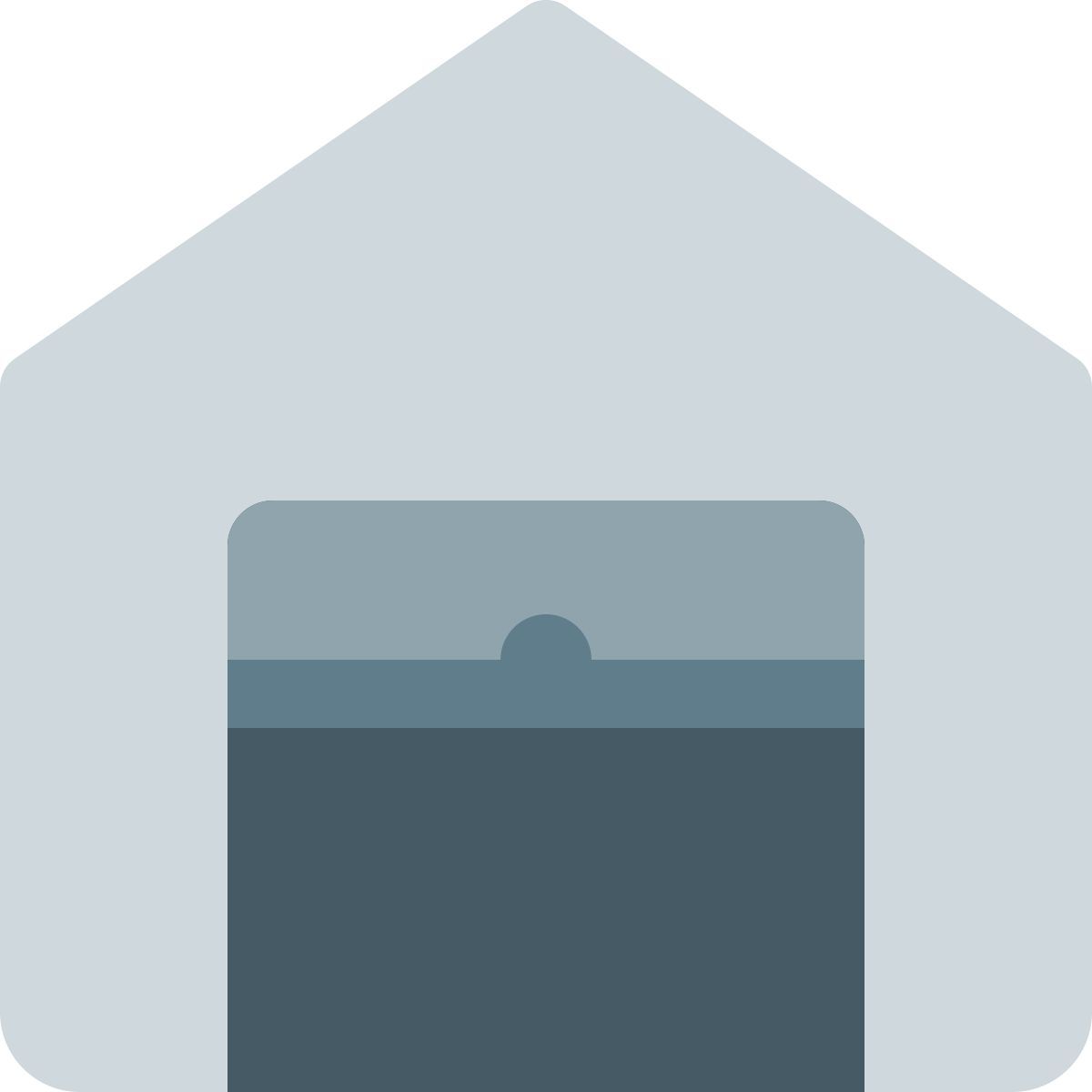 open storage unit icon