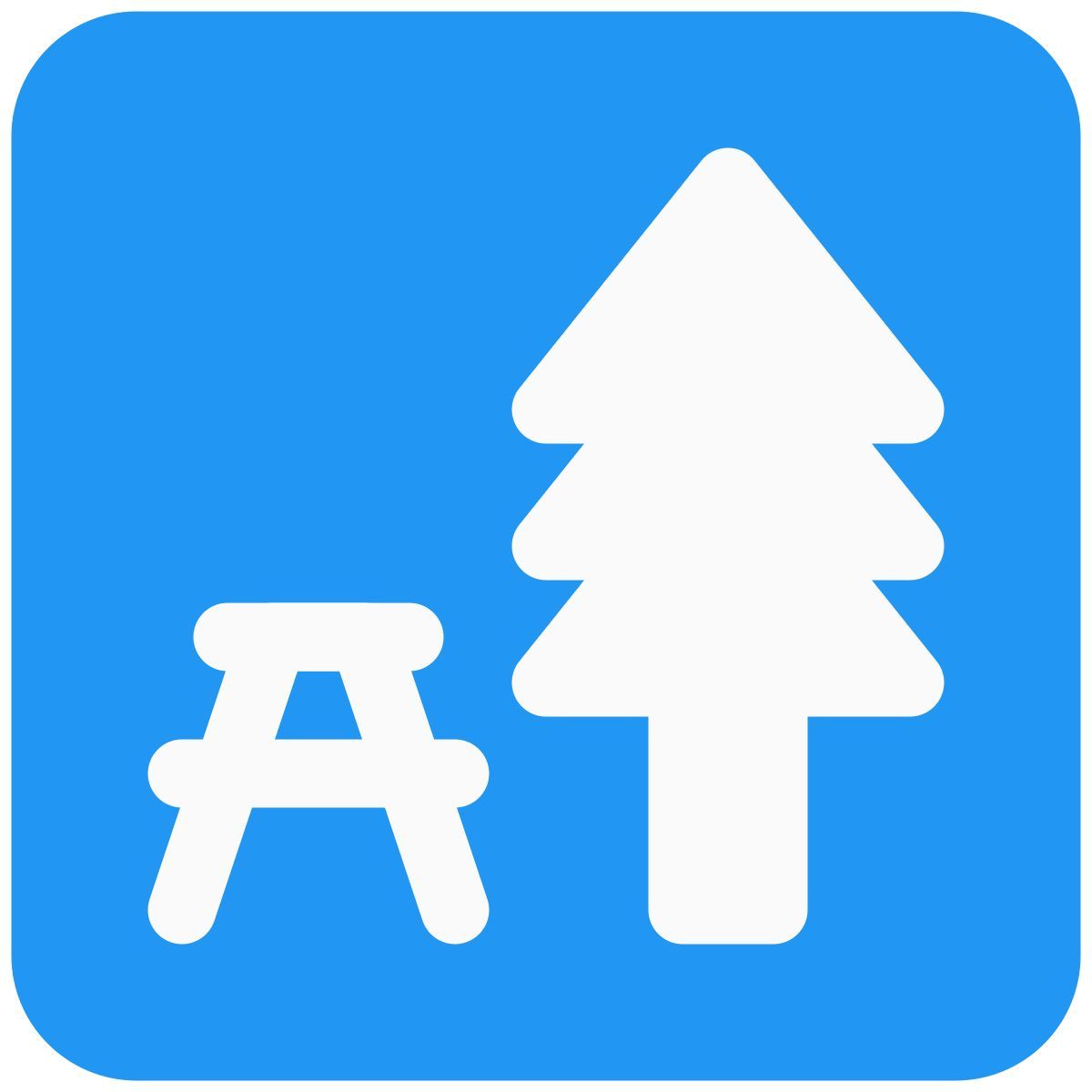 picnic zone icon