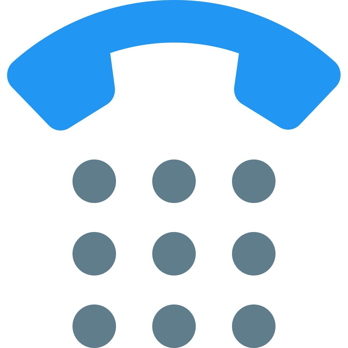 teclado de marcación icon