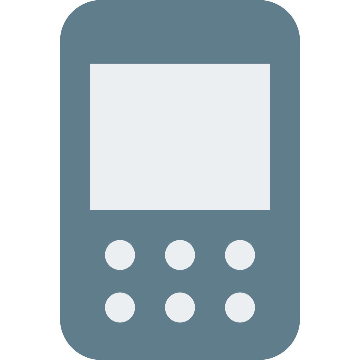 keyboard phone icon