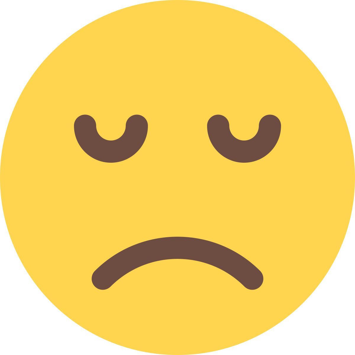 emoji triste icon