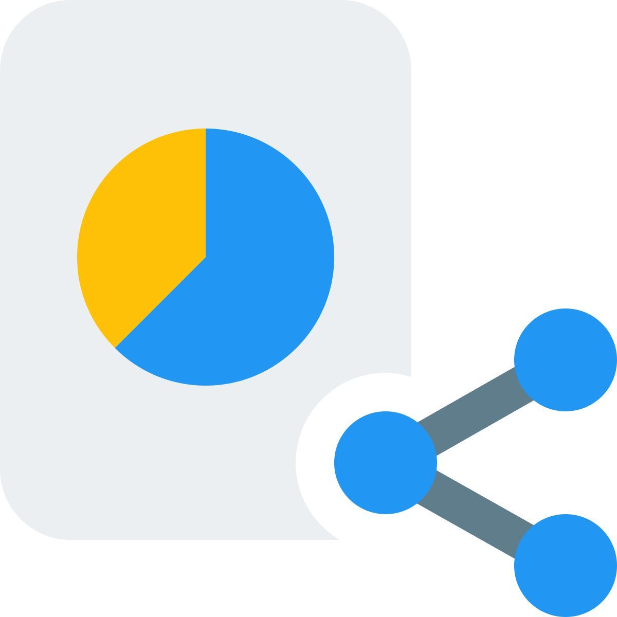 share pie chart icon