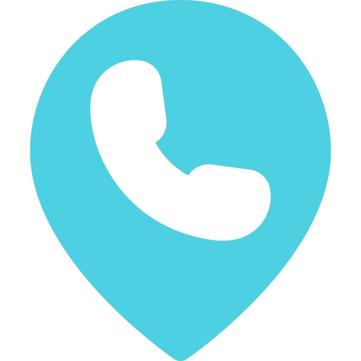 ubicación de la llamada icon