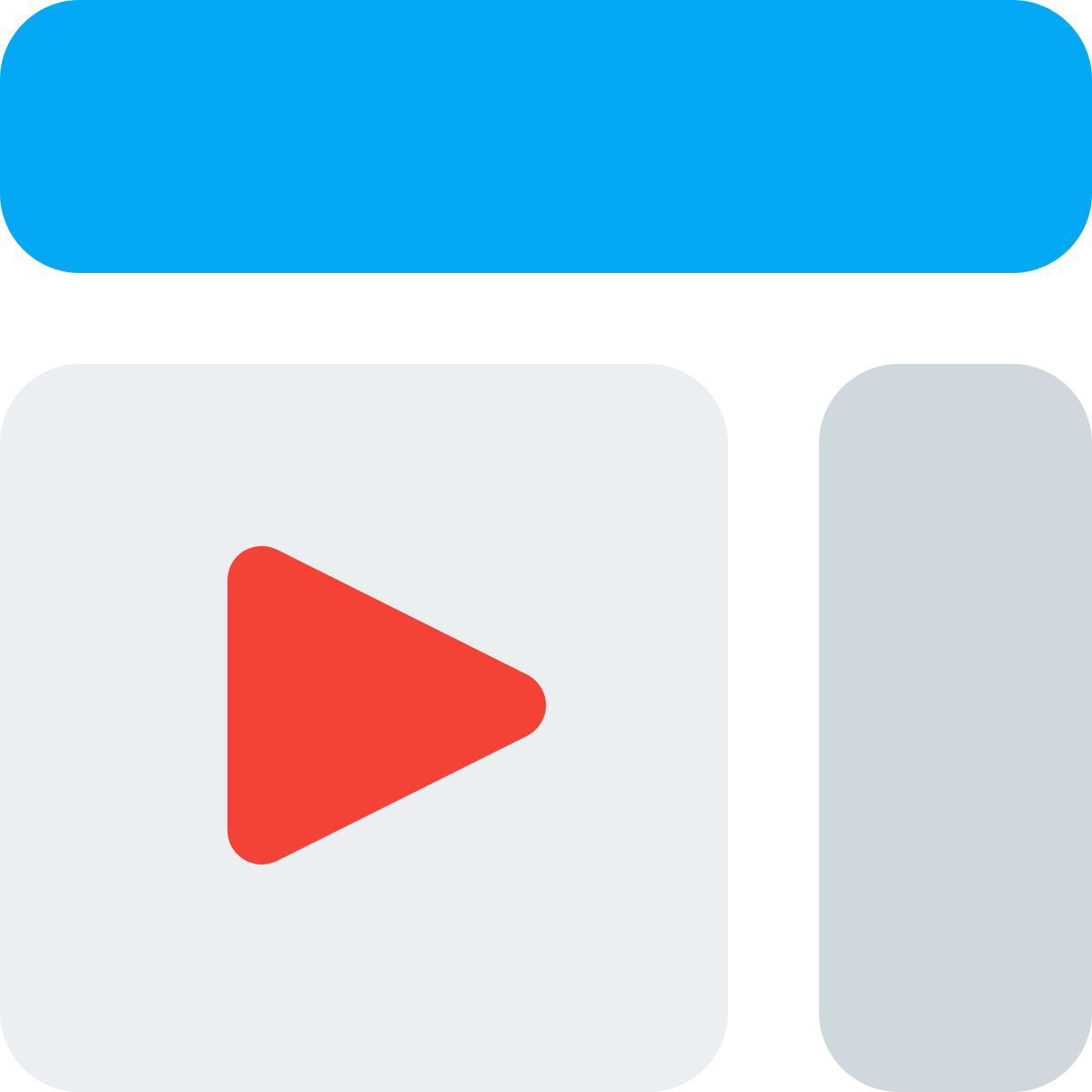 contenu vidéo icon