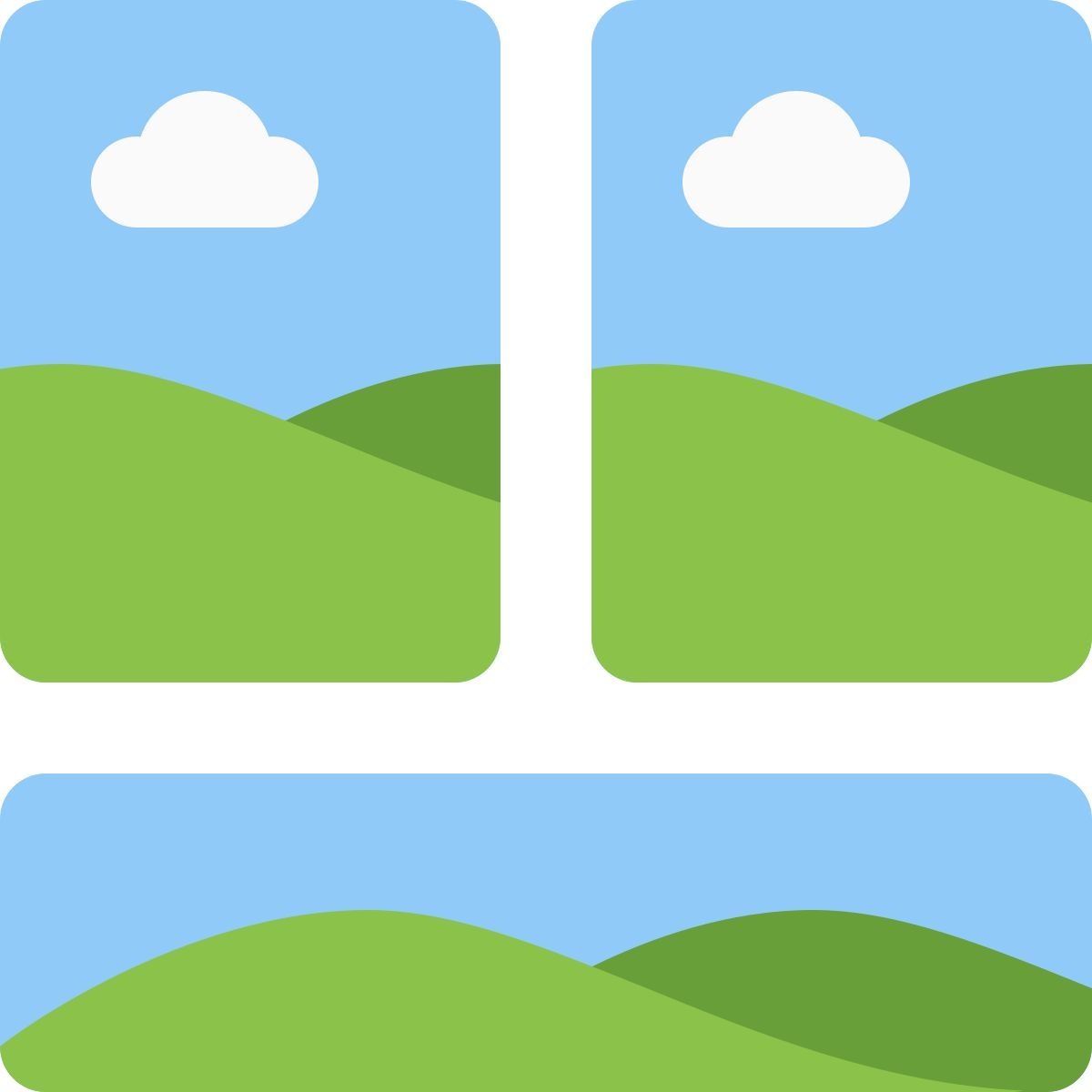 이미지 레이아웃 그리드 icon