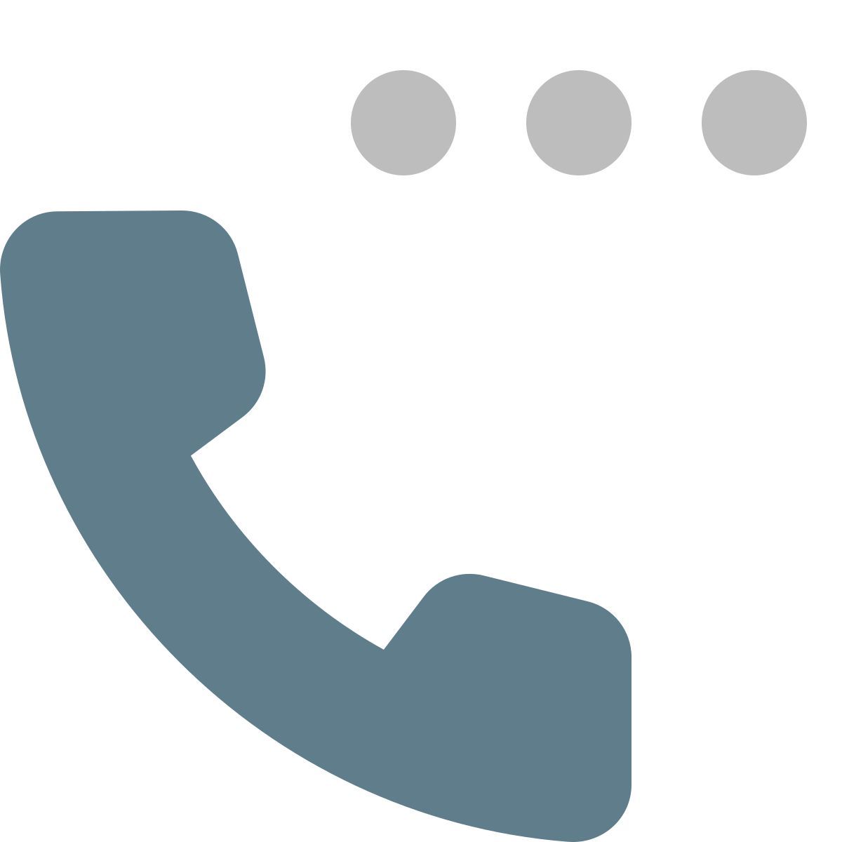 telephone dots icon