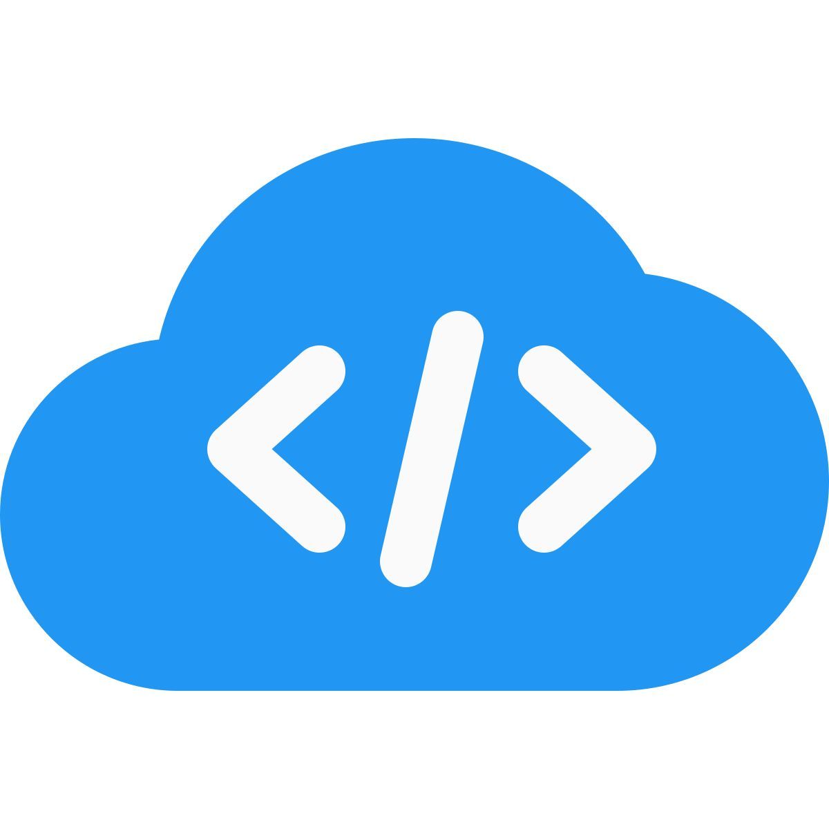 cloud programming icon
