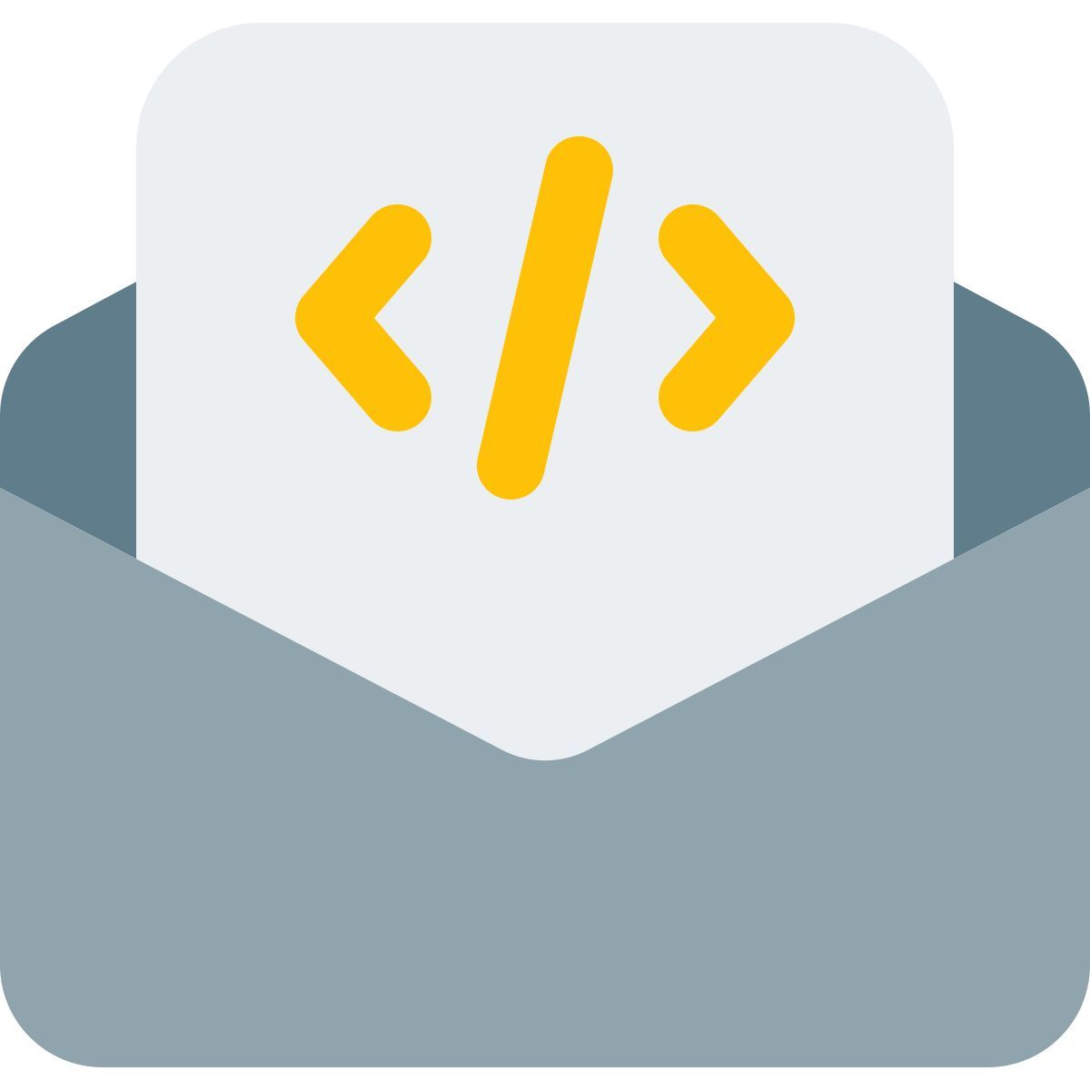 coding email icon
