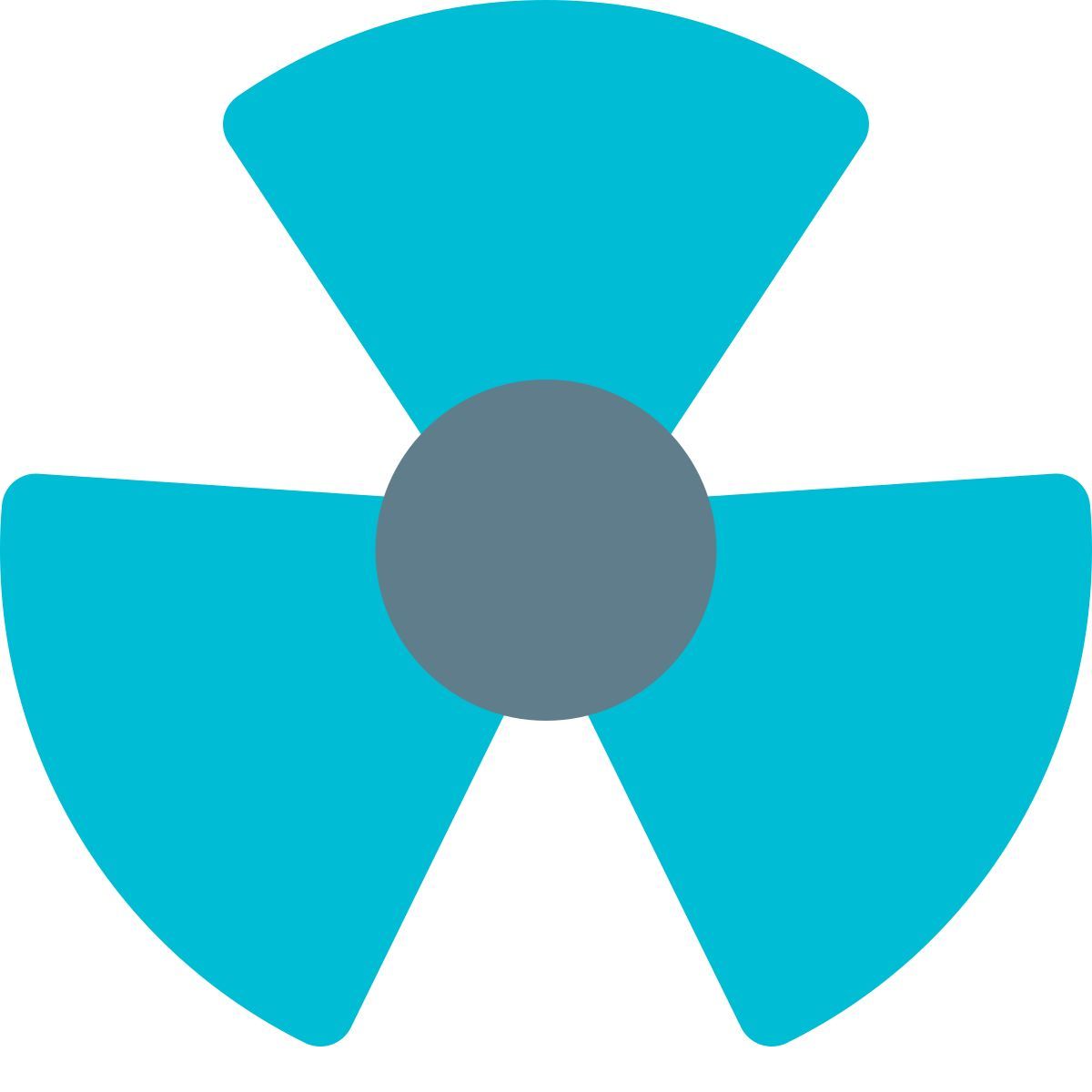 radioactive sign icon