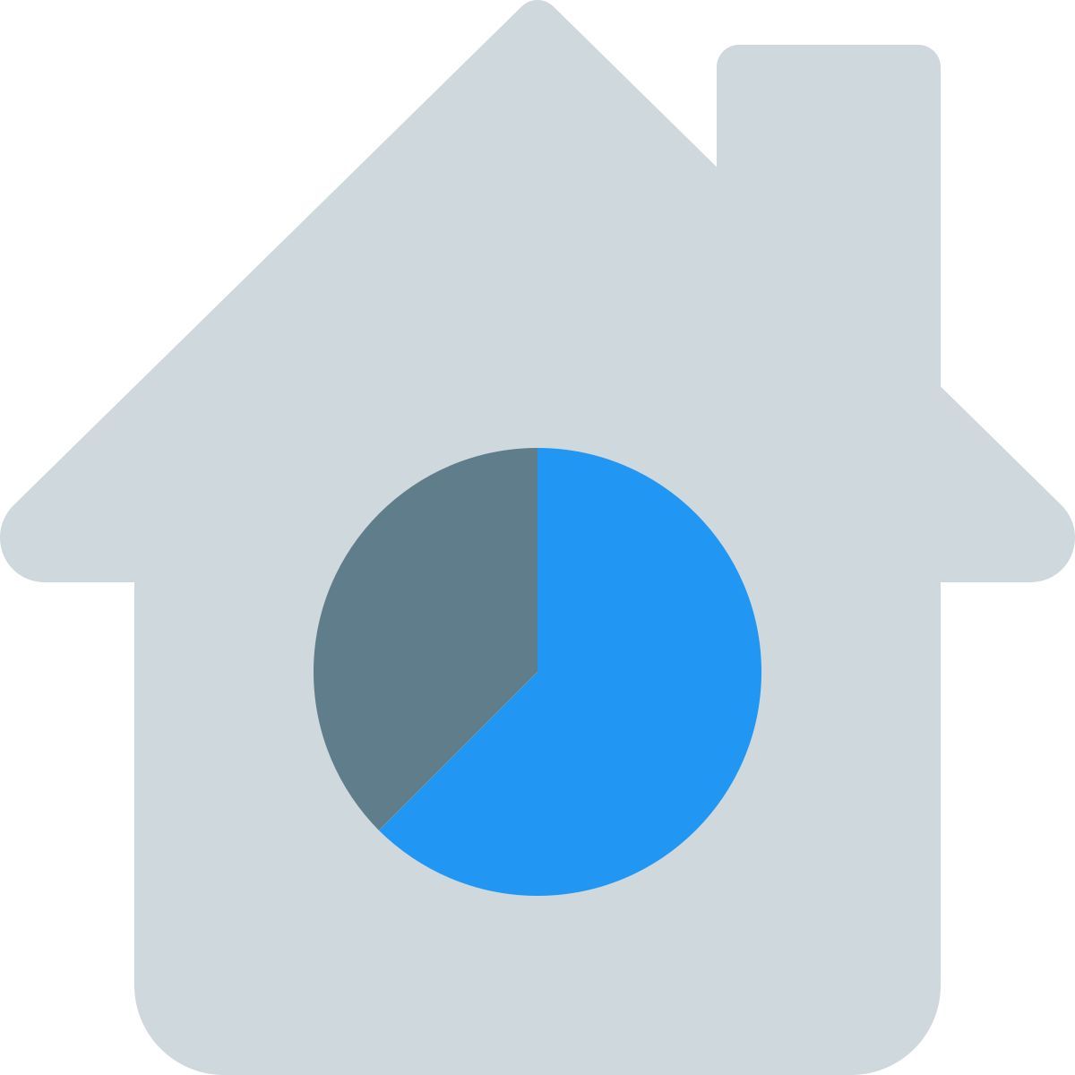 real estate statistics icon