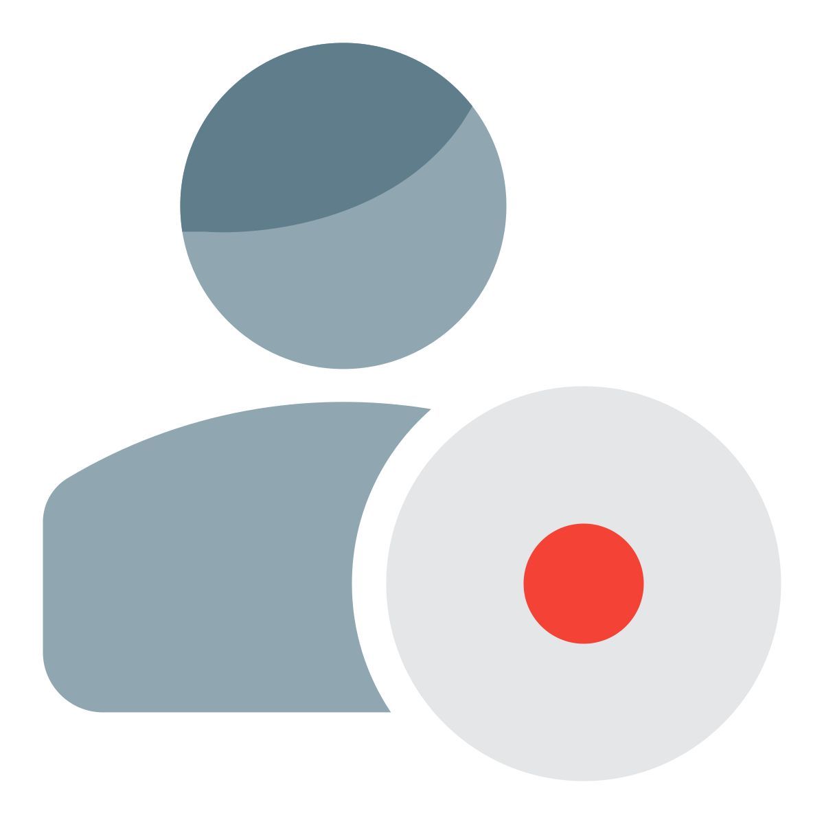 pulsante di registrazione utente icon