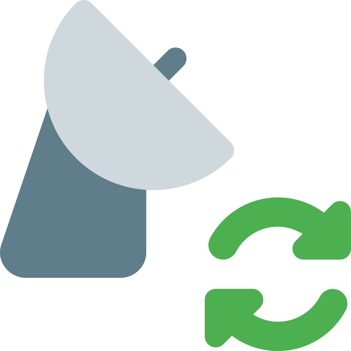reload satellite dish icon