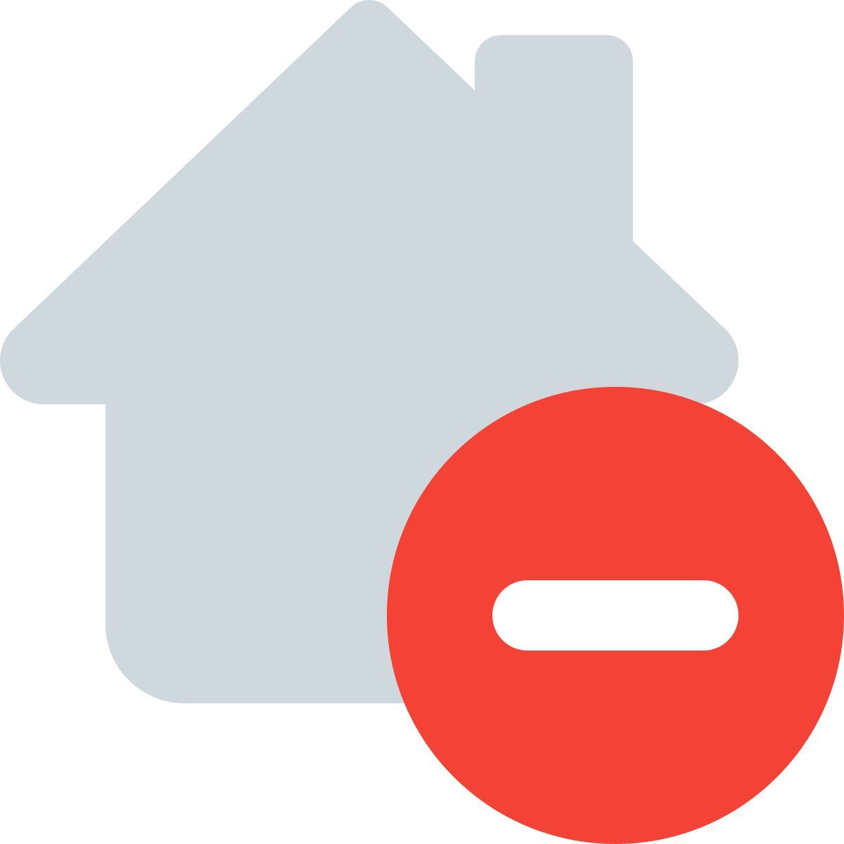 accueil supprimer icon