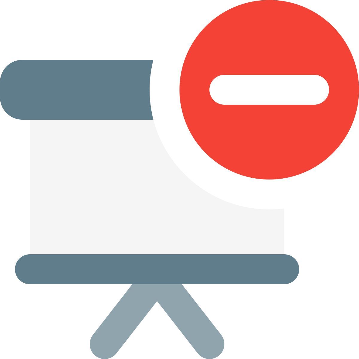 remove presentation icon