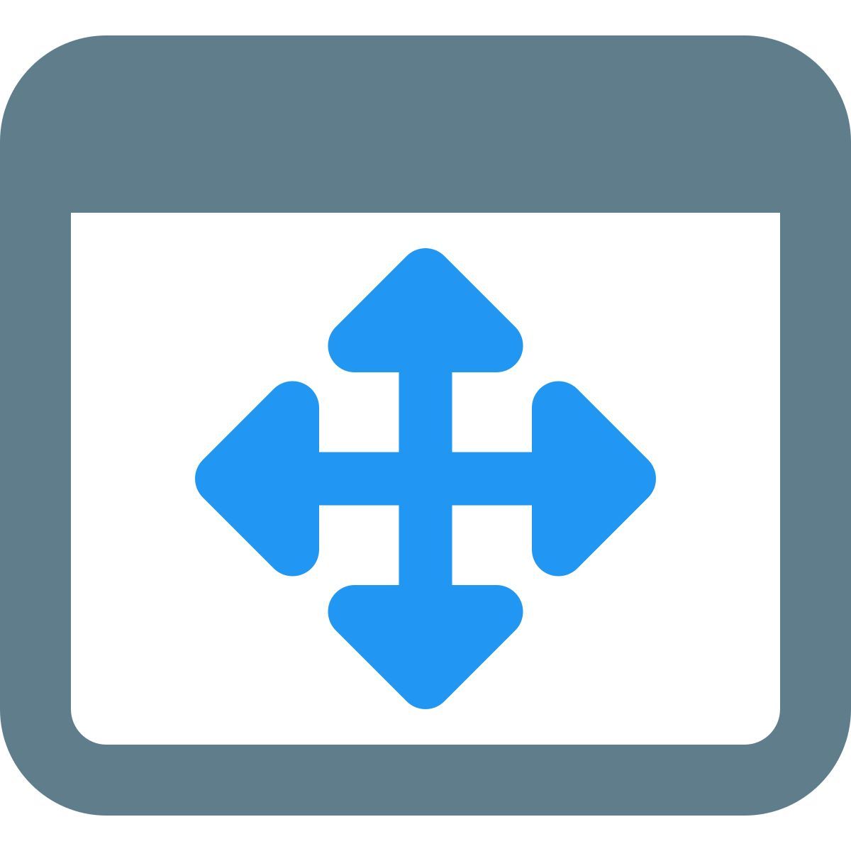 창 크기 조정 icon