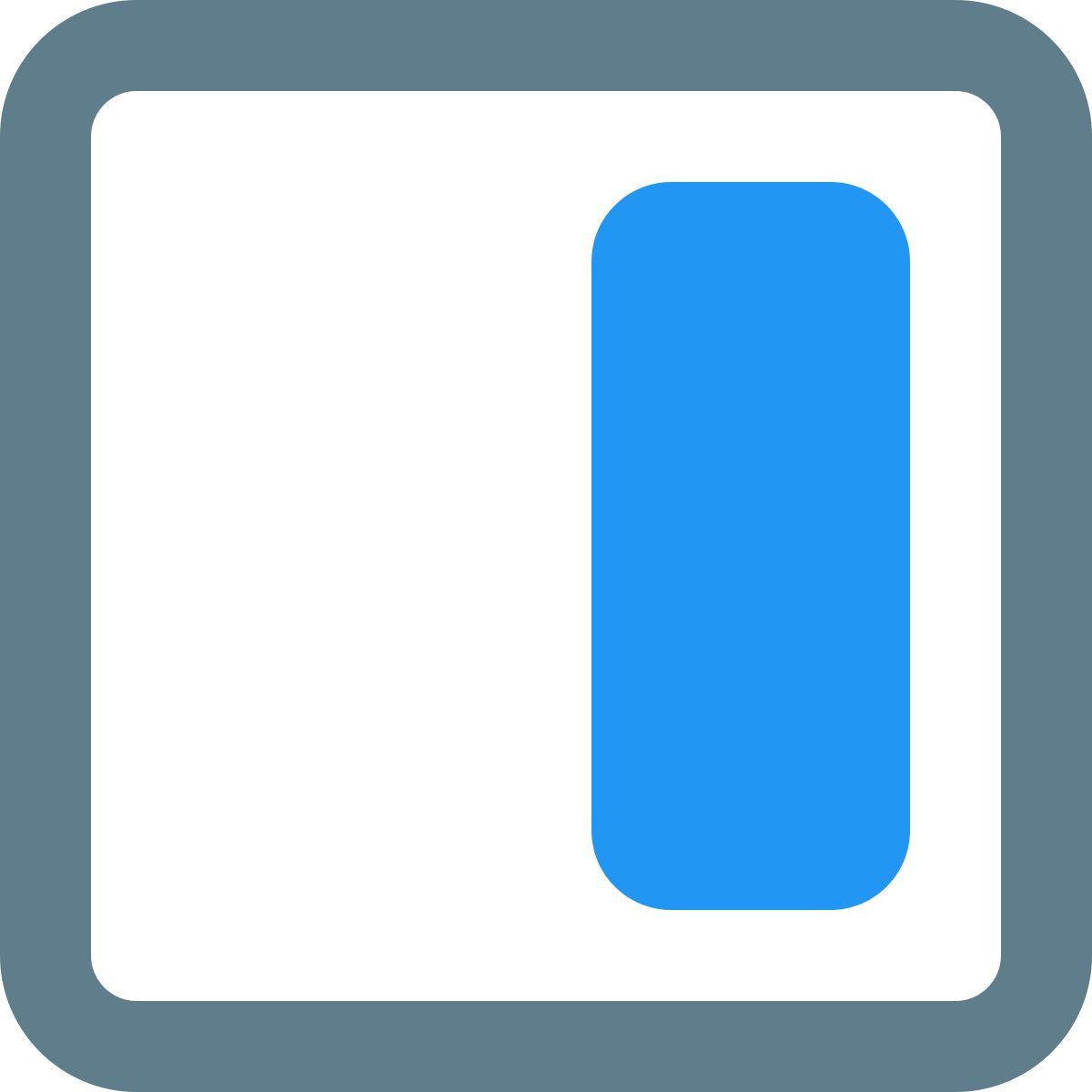 right alignment setting adjust layout edit column direction position button icon