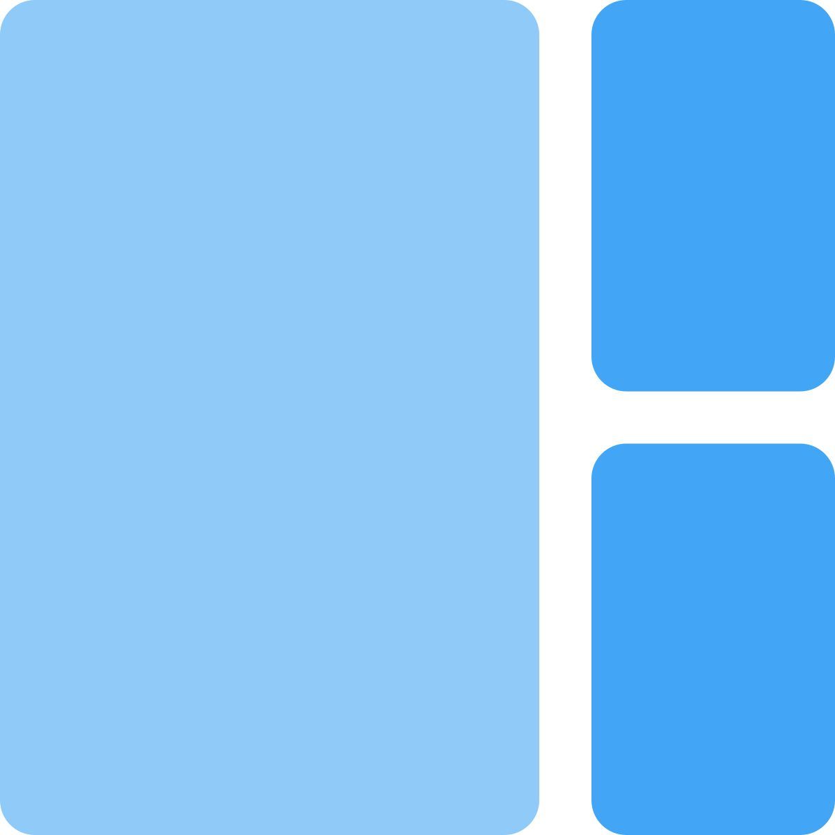 bloques de contenido icon