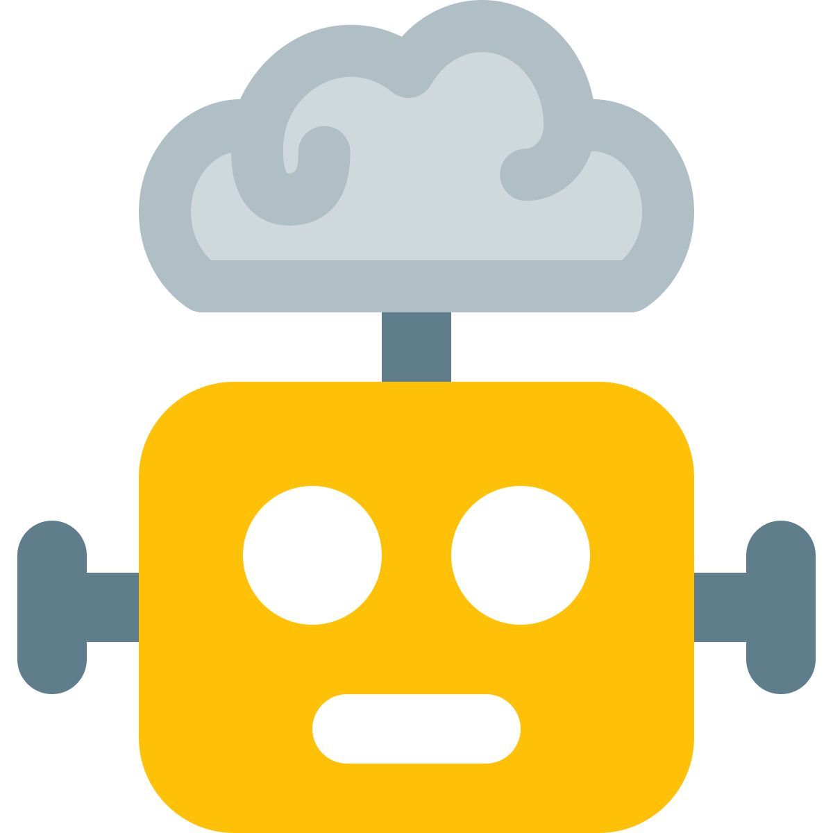 robot brain icon
