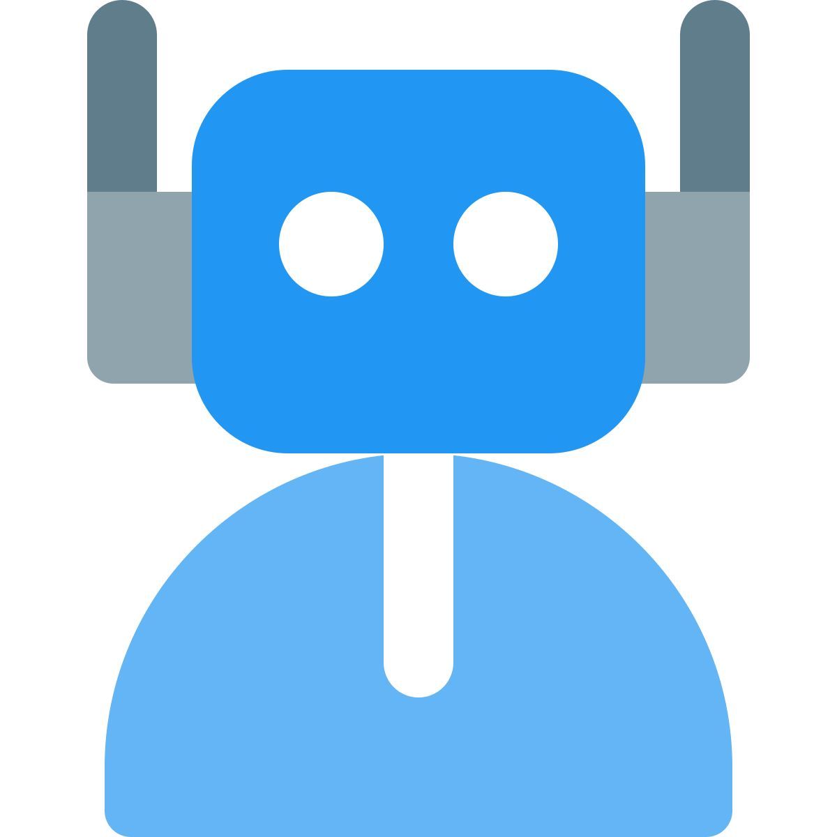 robot with antennas icon