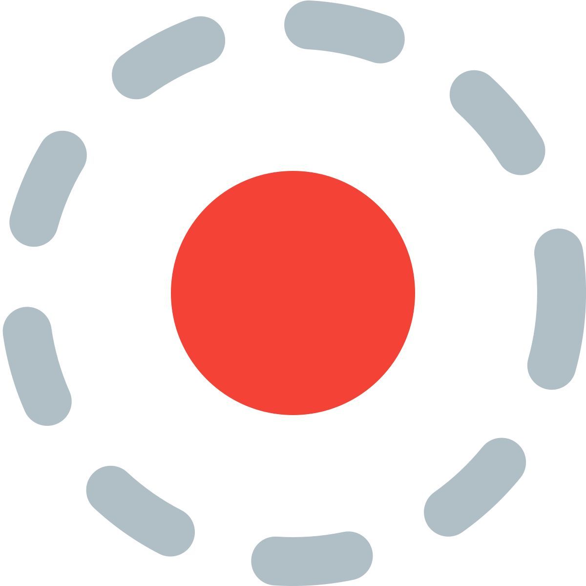 round selection icon