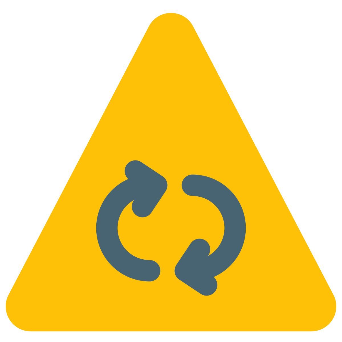 roundabout sign icon