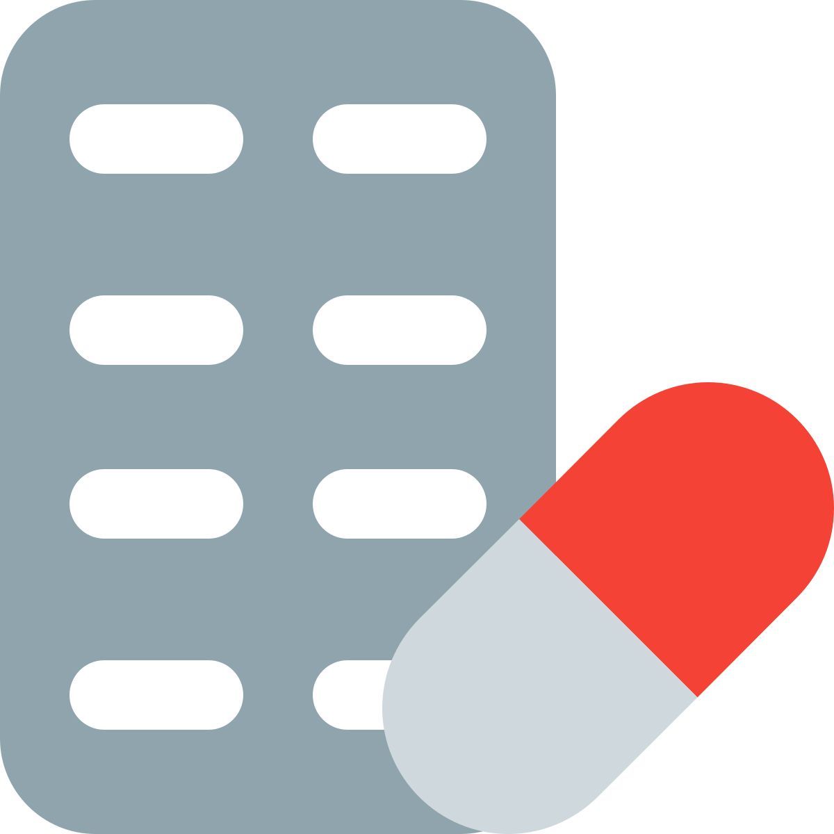 externer beutel mit verfügbaren und rezeptfreien medikamenten, color tal revivo icon