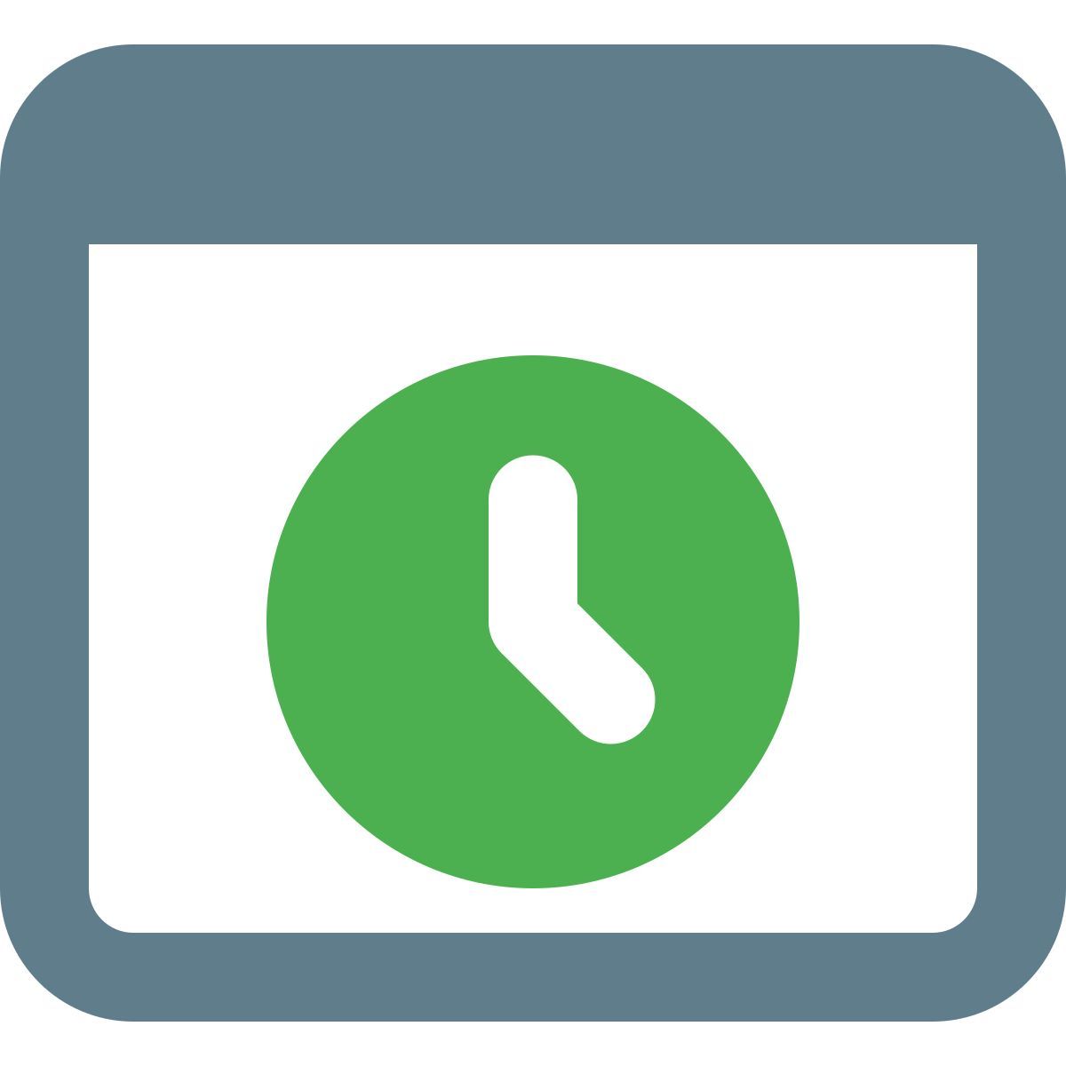 browser time icon