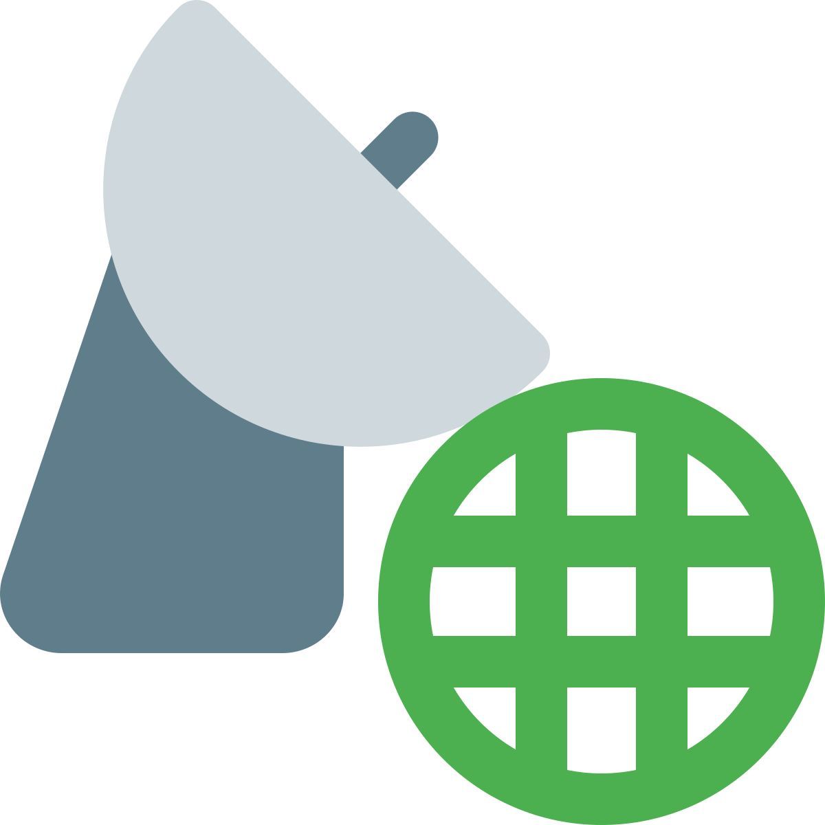 antena parabólica global icon