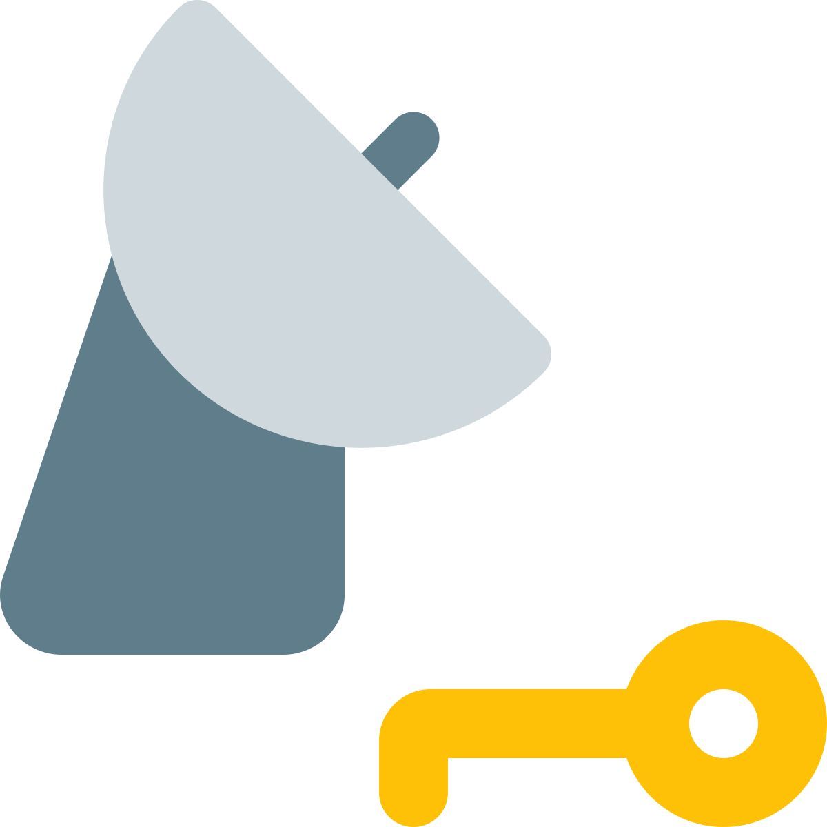 satellite dish security icon