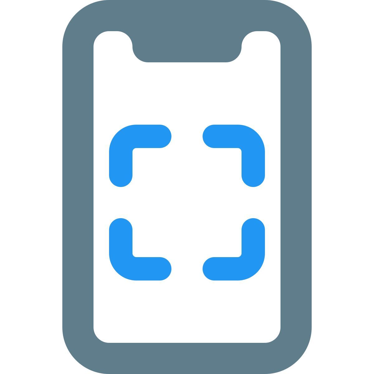 smartphone scanner icon