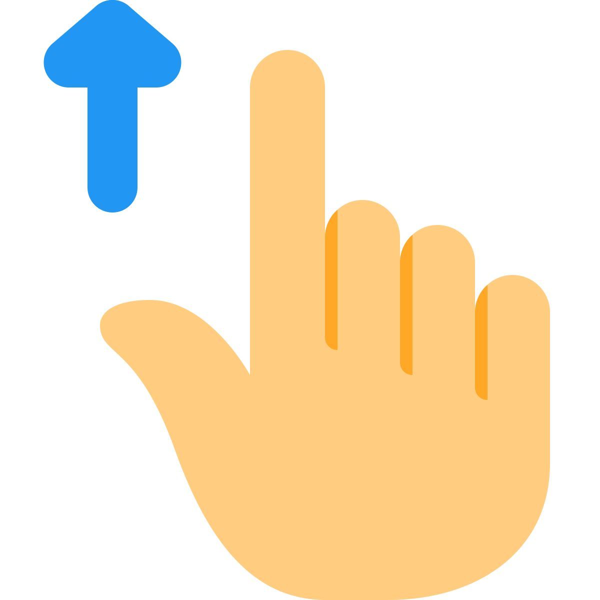 위로 스와이프 icon